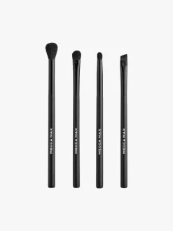 MECCA MAX Easy On The Eyes 4-Piece Eye Brush Set | MECCA