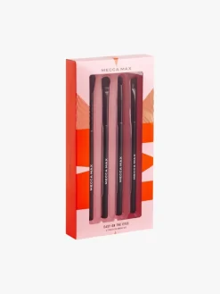 MECCA MAX Easy On The Eyes 4-Piece Eye Brush Set | MECCA