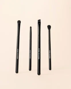 MECCA MAX Easy On The Eyes 4-Piece Eye Brush Set | MECCA