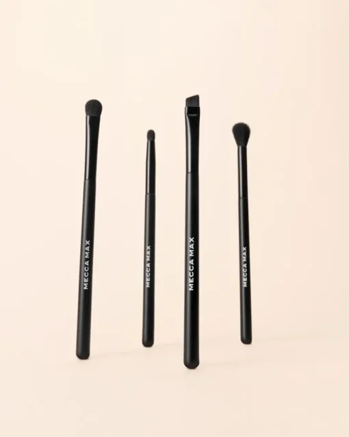 MECCA MAX Easy On The Eyes 4-Piece Eye Brush Set | MECCA