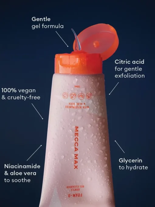 MECCA MAX FOAM-O Gentle Gel Cleanser | MECCA