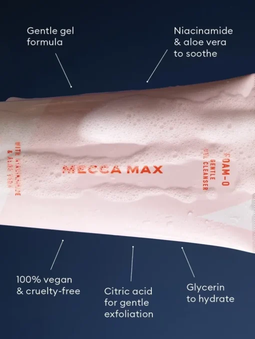 MECCA MAX FOAM-O Gentle Gel Cleanser | MECCA