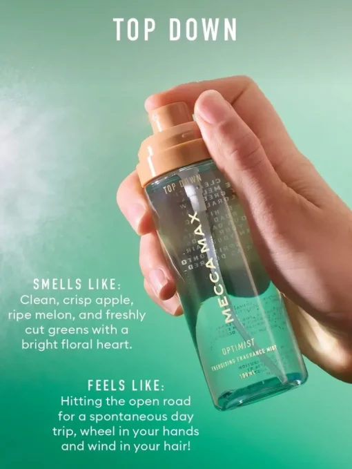 MECCA MAX Optimist Energising Fragrance Mist Top Down | MECCA