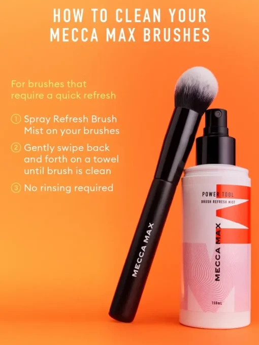 MECCA MAX POWER TOOL Brush Refresh Mist | MECCA