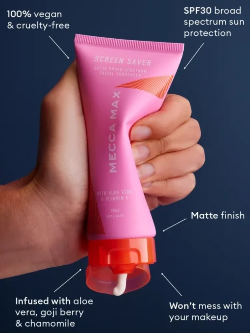 MECCA MAX SCREEN SAVER Broad Spectrum SPF30 | MECCA