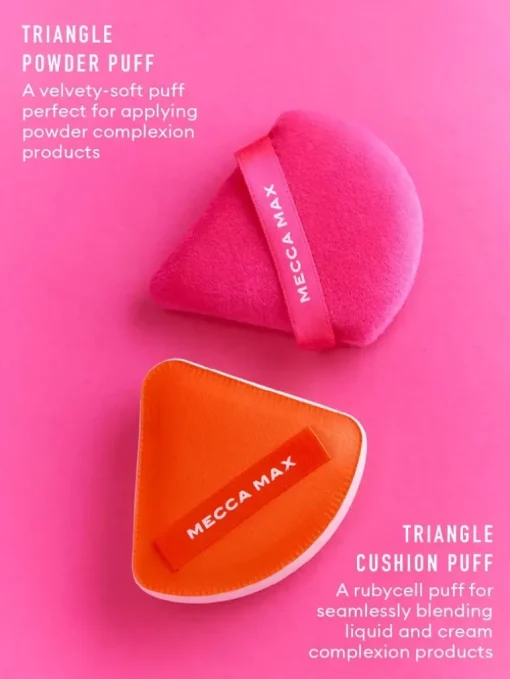 MECCA MAX Triangle Powder Puff | MECCA