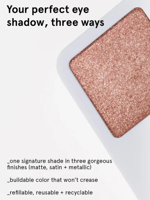 Monochromes Essential Eyeshadow Trio Palette - Glossier | MECCA