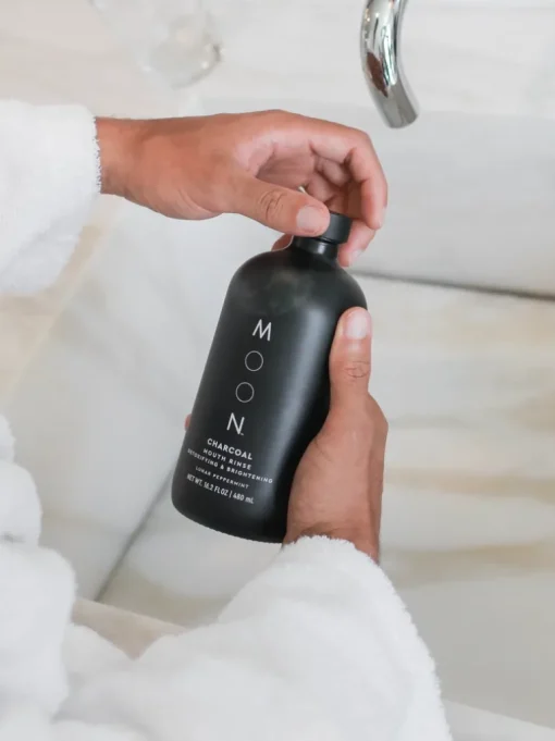 MOON Oral Beauty Charcoal Mouth Rinse | MECCA