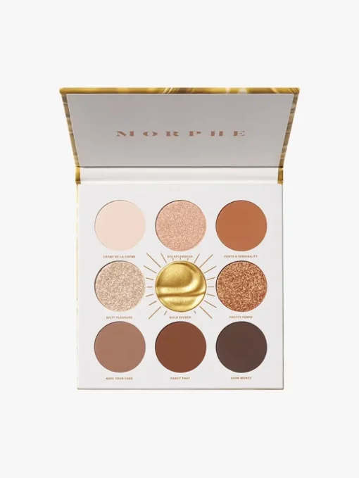Morphe 9 Pan Gold Seeker Artistry Palette | MECCA