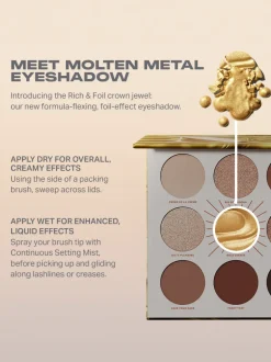 Morphe 9 Pan Gold Seeker Artistry Palette | MECCA