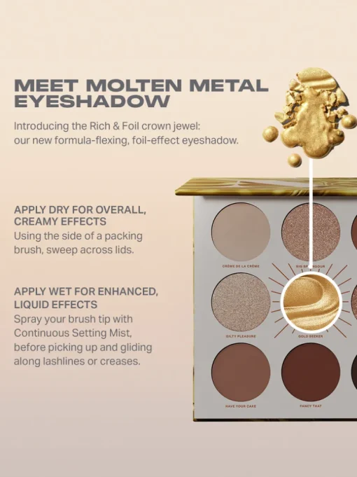 Morphe 9 Pan Gold Seeker Artistry Palette | MECCA
