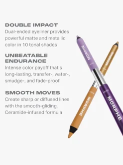 Morphe Bi-Liner Dual-Ended Gel Pencil | MECCA