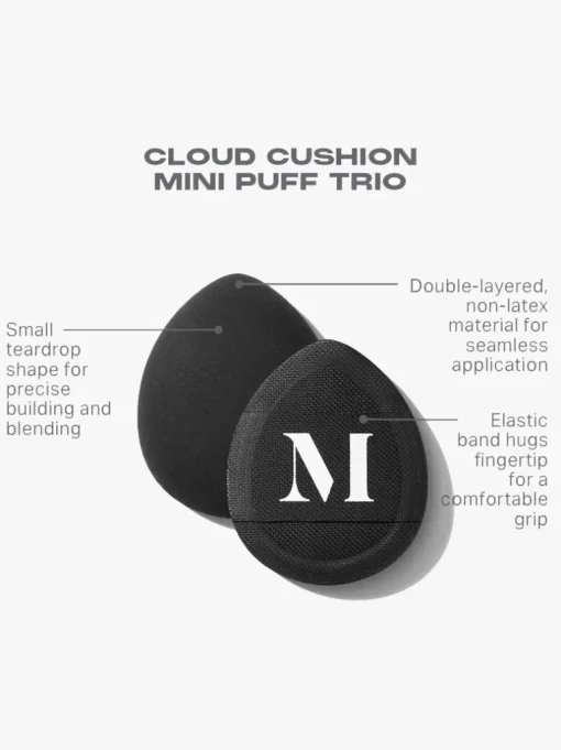 Morphe Cloud Cushion Mini Puff Trio | MECCA