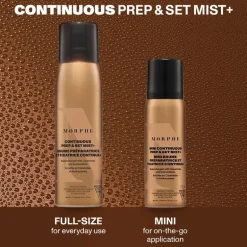 Morphe Continuous Prep & Set Mist+ Supercharged with Ceramides and Antioxidants | MECCA