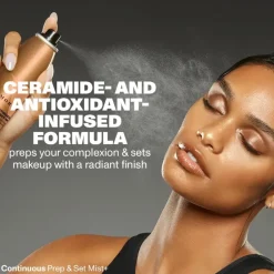 Morphe Continuous Prep & Set Mist+ Supercharged with Ceramides and Antioxidants | MECCA