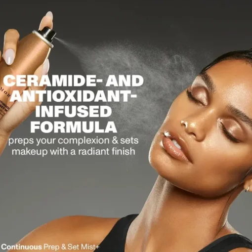 Morphe Continuous Prep & Set Mist+ Supercharged with Ceramides and Antioxidants | MECCA