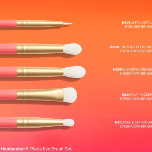 Morphe Heatseeker 5-Piece Eye Brush Set | MECCA