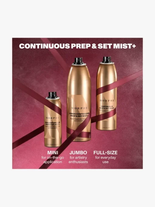 Morphe Jumbo Continuous Prep & Set Mist+ | MECCA