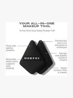 Morphe To The Point Dual-Sided Powder Puff | MECCA
