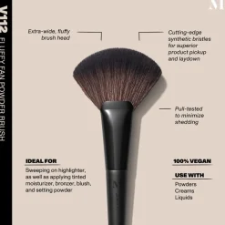 Morphe V112 Fluffy Fan Powder Brush | MECCA