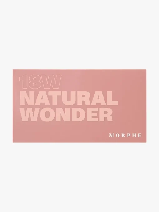 Morphe 18W Natural Wonder Artistry Eyeshadow Palette | MECCA
