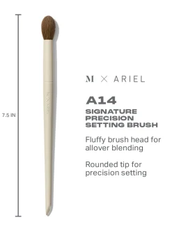Morphe X Ariel A14 Precision Setting Brush | MECCA