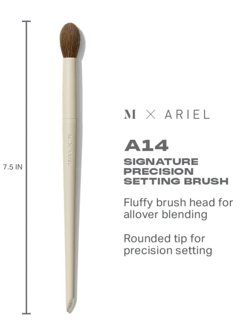 Morphe X Ariel A14 Precision Setting Brush | MECCA