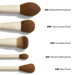 Morphe x Ariel Signature 5-Piece Face Brush Set | MECCA