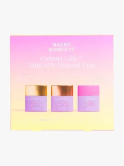 Naked Sundays Cabana Glow Mini SPF Mineral Trio | MECCA