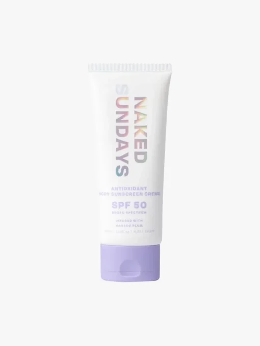 Naked Sundays SPF50 Antioxidant Body Sunscreen Crème | MECCA