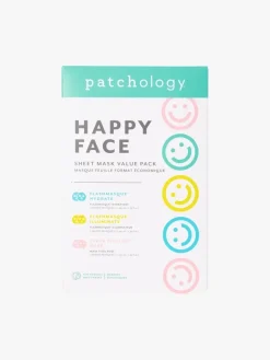 Patchology Happy Face Sheet Mask Value Pack | MECCA