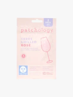 Patchology Serve Chilled Rosé Sheet Mask 2 Pack | MECCA