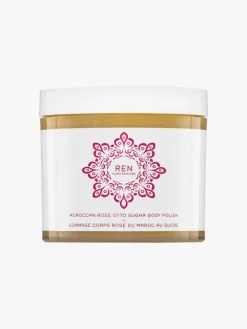 REN Clean Skincare Moroccan Rose Otto Sugar Body Polish | MECCA