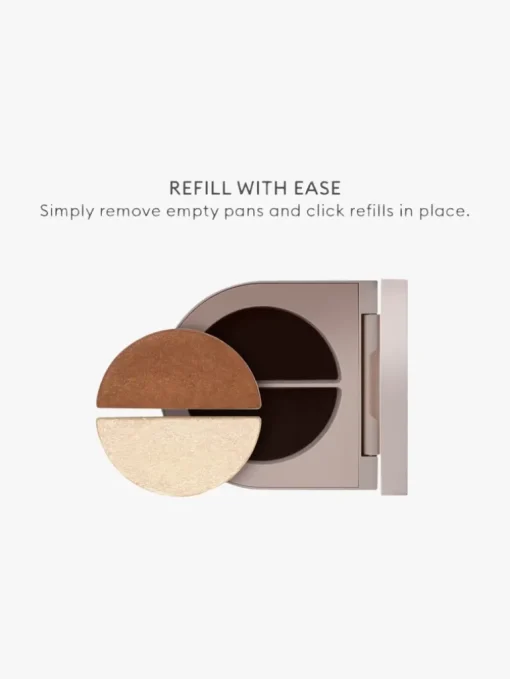 Rose Inc Shadow Duet Satin & Shimmer Smoothing Eyeshadow Refill | MECCA