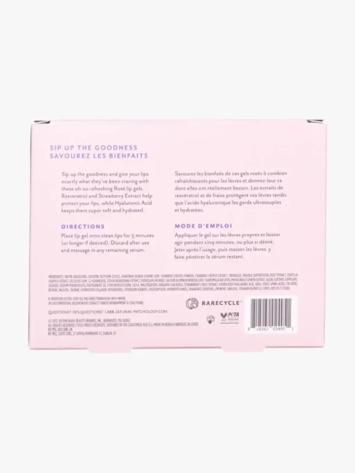 Rose' Lip Gel - Patchology 5 Pack | MECCA