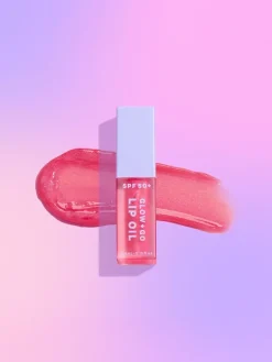 SPF50 Glow + Go Lip Oil Watermelon - Naked Sundays | MECCA