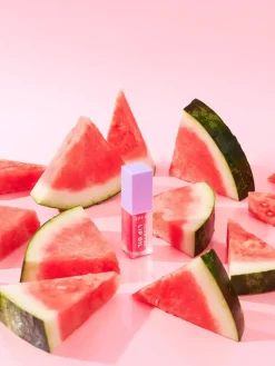 SPF50 Glow + Go Lip Oil Watermelon - Naked Sundays | MECCA