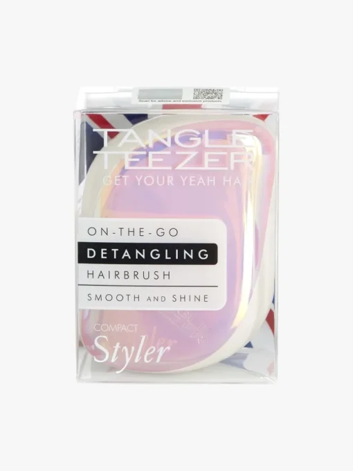 Tangle Teezer Compact Styler Holographic Pink | MECCA