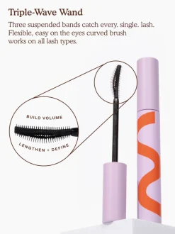 Tower 28 MakeWaves Lengthening + Volumizing Mascara | MECCA
