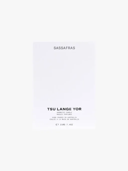 TSU LANGE YOR Sassafras Candle | MECCA